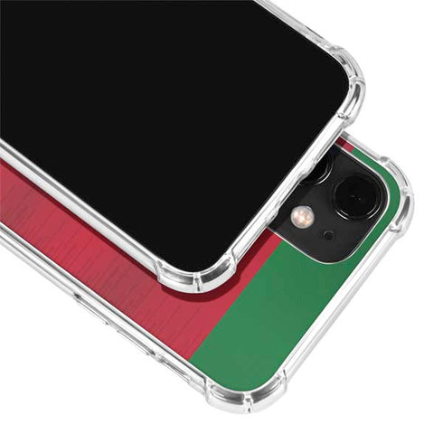 Portugal Soccer Flag iPhone 12 Clear Case