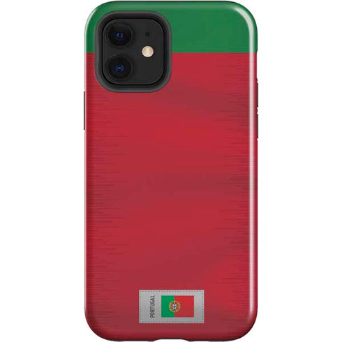 Portugal Soccer Flag iPhone 12 Impact Case