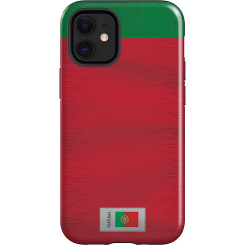 Portugal Soccer Flag iPhone 12 Mini Impact Case