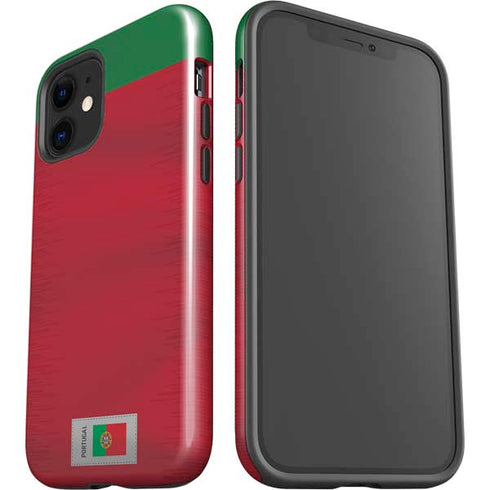 Portugal Soccer Flag iPhone 12 Mini Impact Case