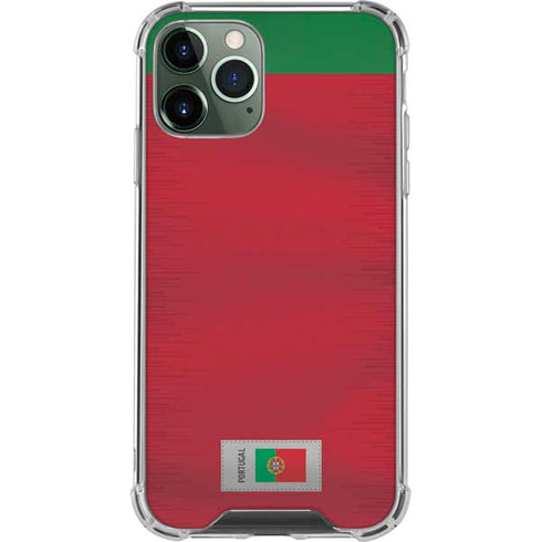 Portugal Soccer Flag iPhone 12 Pro Max Clear Case