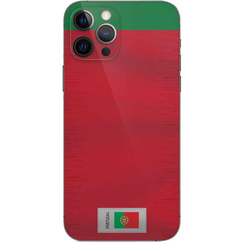 Portugal Soccer Flag iPhone 12 Pro Skin