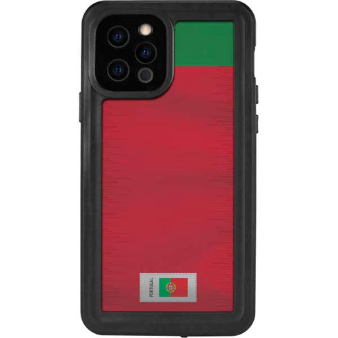 Portugal Soccer Flag iPhone 12 Pro Waterproof Case