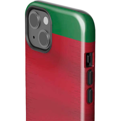 Portugal Soccer Flag iPhone 15 Plus Impact Case