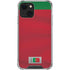 Portugal Soccer Flag iPhone 14 Plus Clear Case
