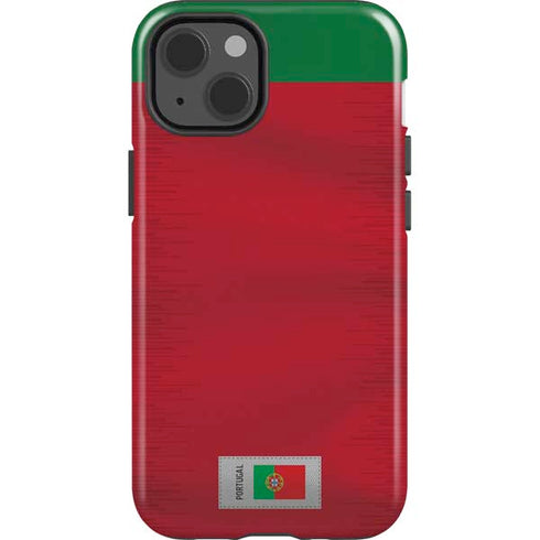 Portugal Soccer Flag iPhone 15 Impact Case