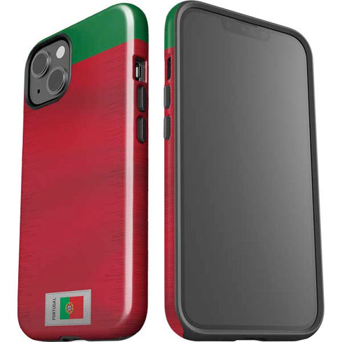 Portugal Soccer Flag iPhone 15 Impact Case