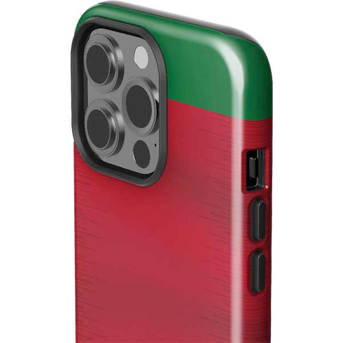 Portugal Soccer Flag iPhone 14 Pro Impact Case