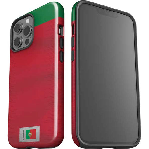 Portugal Soccer Flag iPhone 14 Pro Max Impact Case