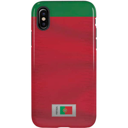 Portugal Soccer Flag iPhone XS Pro Case