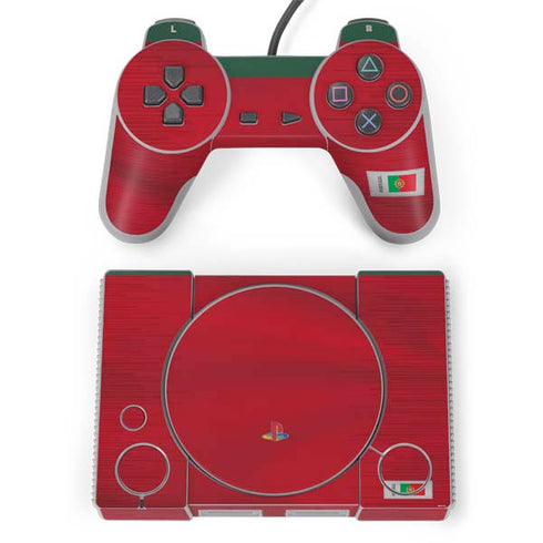 Portugal Soccer Flag PlayStation Classic Bundle Skin