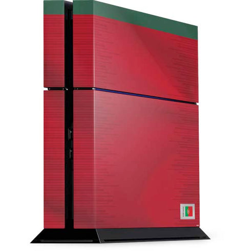 Portugal Soccer Flag PS4 Console Skin