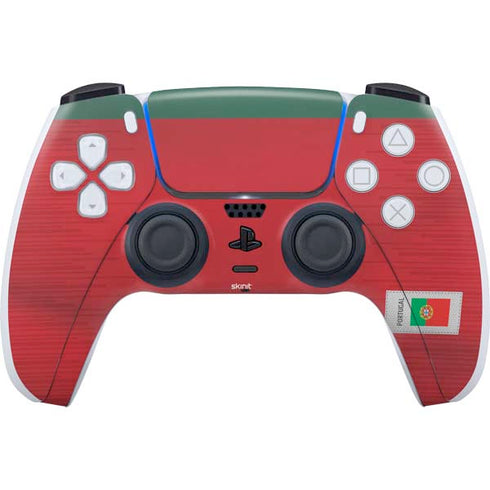 Portugal Soccer Flag PS5 Controller Skin