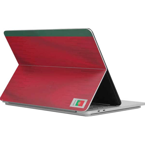 Portugal Soccer Flag Surface Laptop Studio Skin