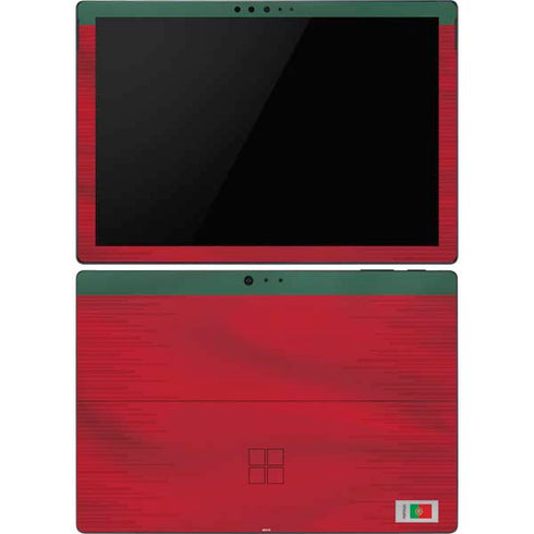Portugal Soccer Flag Surface Pro 6 Skin