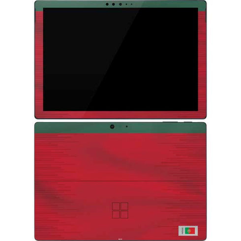 Portugal Soccer Flag Surface Pro 7 Skin