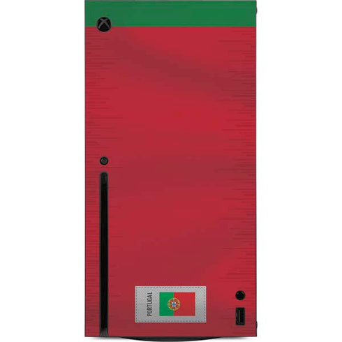 Portugal Soccer Flag Xbox Series X Console Skin