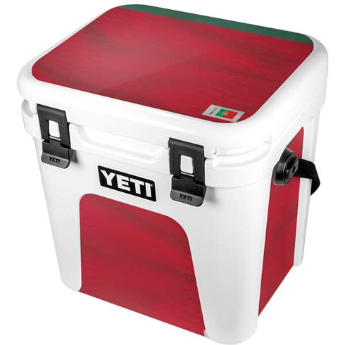 Portugal Soccer Flag YETI Roadie 24 Hard Cooler Skin