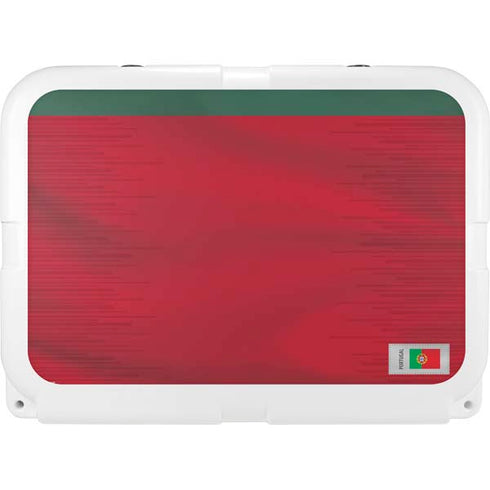 Portugal Soccer Flag YETI Tundra 35 Hard Cooler Skin