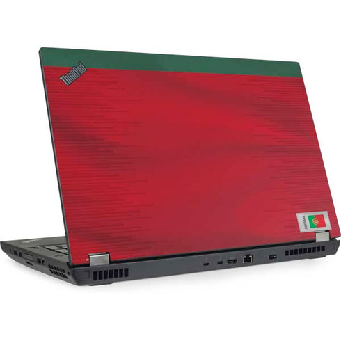 Portugal Soccer Flag Lenovo ThinkPad Skin