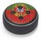 Portuguese Flag Dark Wood Amazon Echo Dot Skin