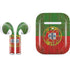 Portuguese Flag Dark Wood Apple AirPods 2 Skin