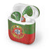 Portuguese Flag Dark Wood Apple AirPods 2 Skin