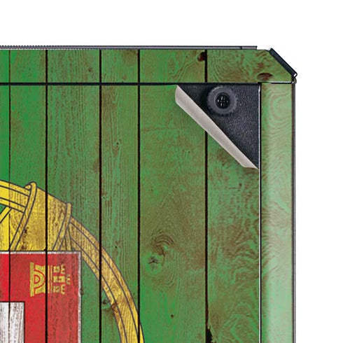 Portuguese Flag Dark Wood Cooler Master MasterBox Q300L Mini Tower Skin