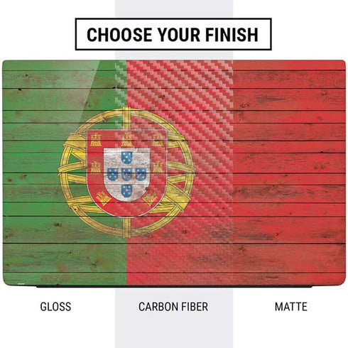 Portuguese Flag Dark Wood Dell Vostro Skin