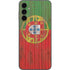 Portuguese Flag Dark Wood Galaxy A14 5G Skin