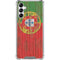 Portuguese Flag Dark Wood Galaxy A15 5G Clear Case
