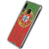 Portuguese Flag Dark Wood Galaxy A30 Clear Case