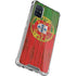 Portuguese Flag Dark Wood Galaxy A51 5G Clear Case