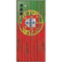 Portuguese Flag Dark Wood Galaxy Note 10 Skin