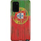Portuguese Flag Dark Wood Galaxy Note20 5G Pro Case