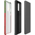 Portuguese Flag Dark Wood Galaxy Note20 5G Pro Case
