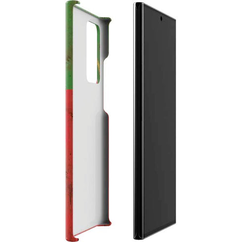 Portuguese Flag Dark Wood Galaxy Note20 Ultra 5G Lite Case