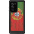 Portuguese Flag Dark Wood Galaxy Note20 Ultra 5G Waterproof Case
