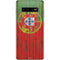 Portuguese Flag Dark Wood Galaxy S10 Plus Skin