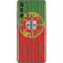 Portuguese Flag Dark Wood Galaxy S20 Fan Edition Skin