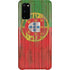 Portuguese Flag Dark Wood Galaxy S20 Lite Case