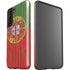 Portuguese Flag Dark Wood Galaxy S21 5G Pro Case