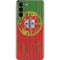 Portuguese Flag Dark Wood Galaxy S21 5G Skin