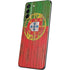 Portuguese Flag Dark Wood Galaxy S21 5G Skin