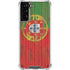 Portuguese Flag Dark Wood Galaxy S21 Plus 5G Clear Case