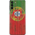 Portuguese Flag Dark Wood Galaxy S21 Plus 5G Skin