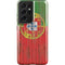 Portuguese Flag Dark Wood Galaxy S21 Ultra 5G Pro Case