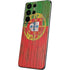 Portuguese Flag Dark Wood Galaxy S21 Ultra 5G Skin