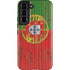 Portuguese Flag Dark Wood Galaxy S22 Pro Case