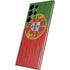 Portuguese Flag Dark Wood Galaxy S22 Ultra Skin